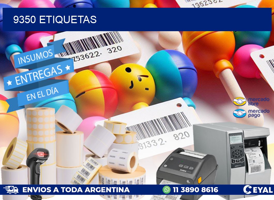 9350 ETIQUETAS