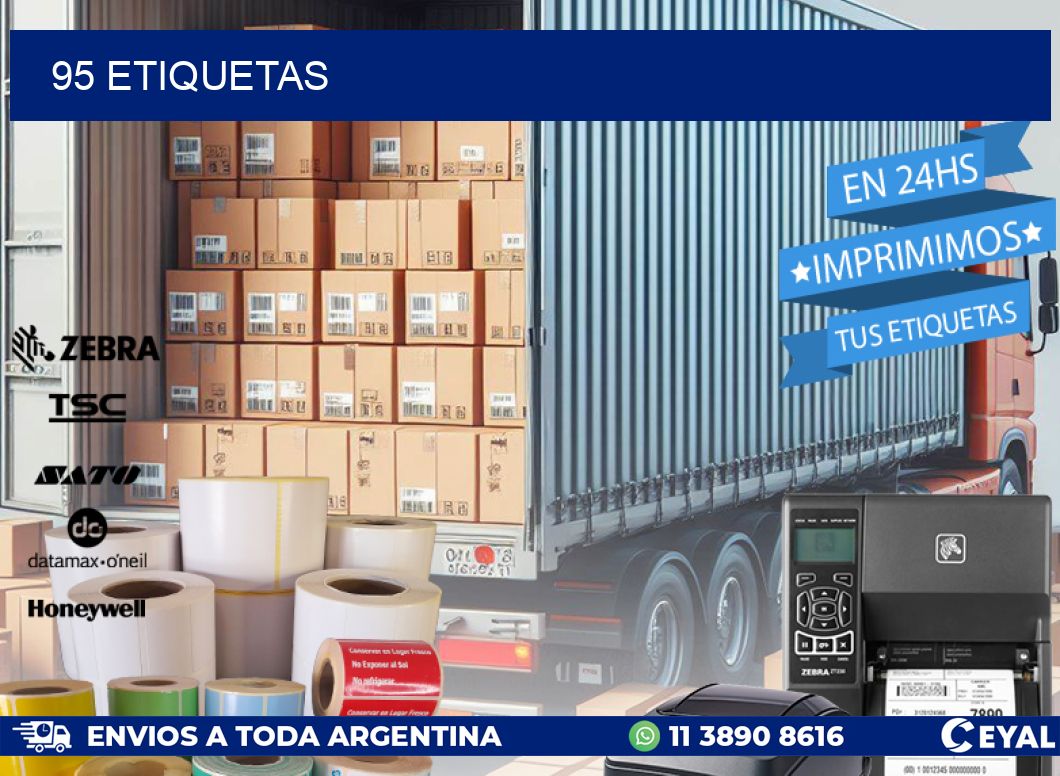 95 ETIQUETAS