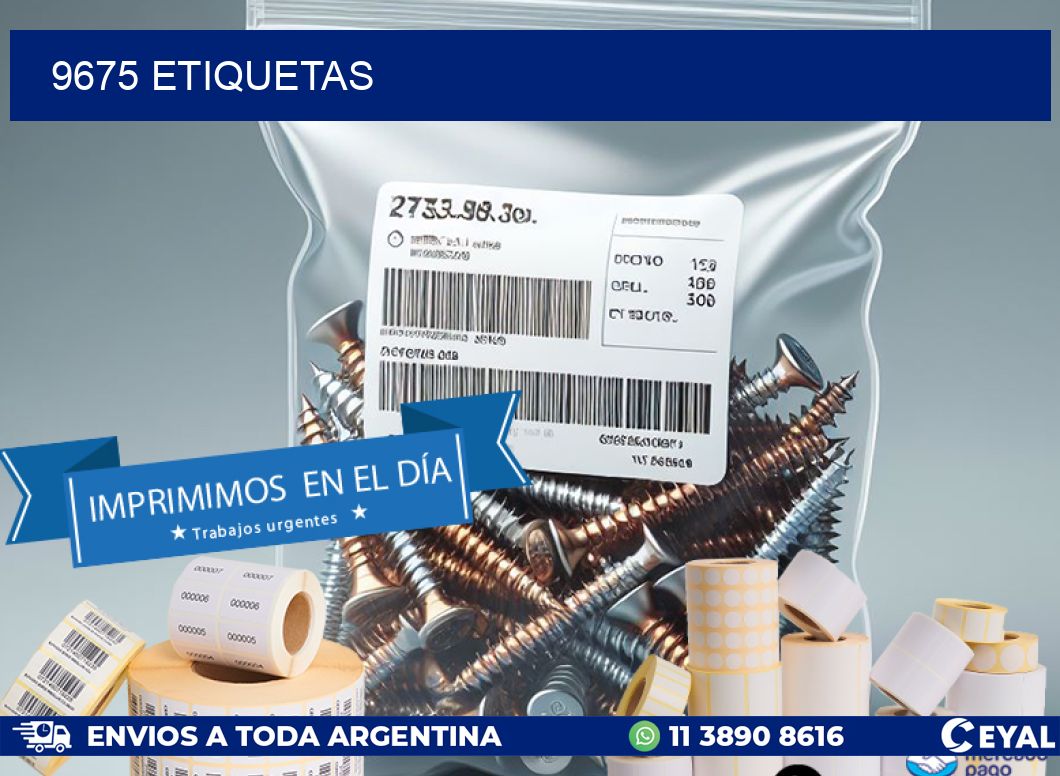 9675 ETIQUETAS