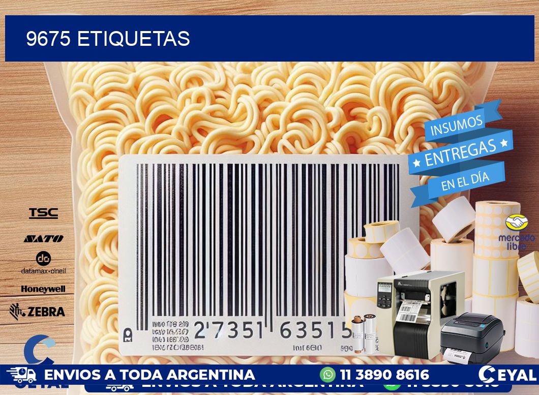 9675 ETIQUETAS