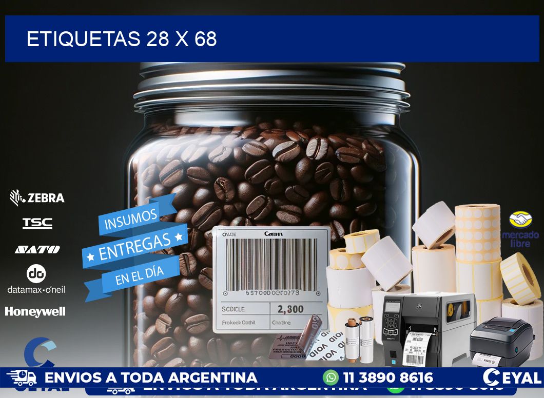 ETIQUETAS 28 x 68