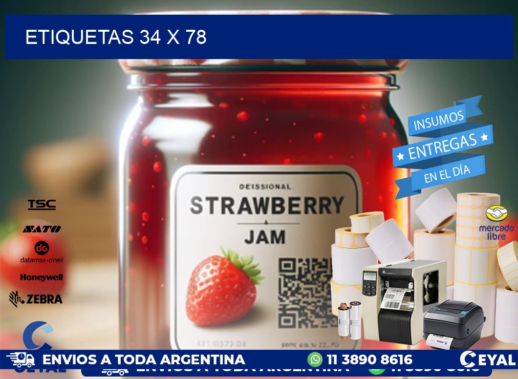 ETIQUETAS 34 x 78