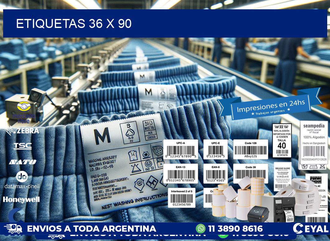 ETIQUETAS 36 x 90