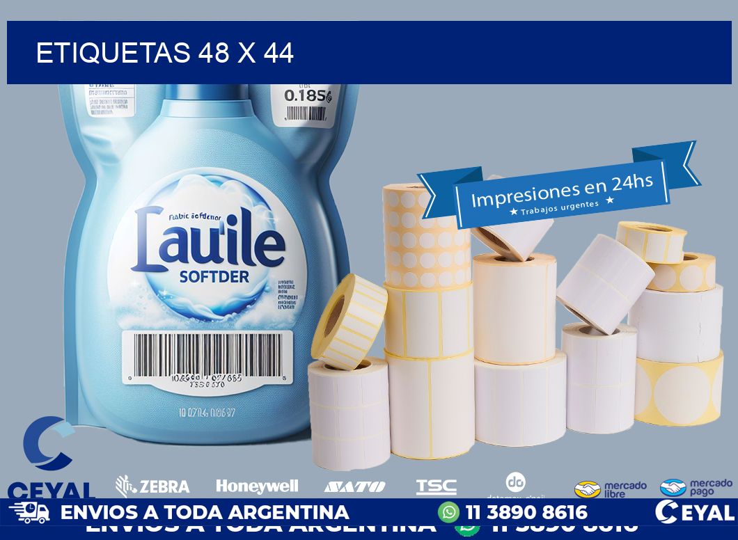 ETIQUETAS 48 x 44
