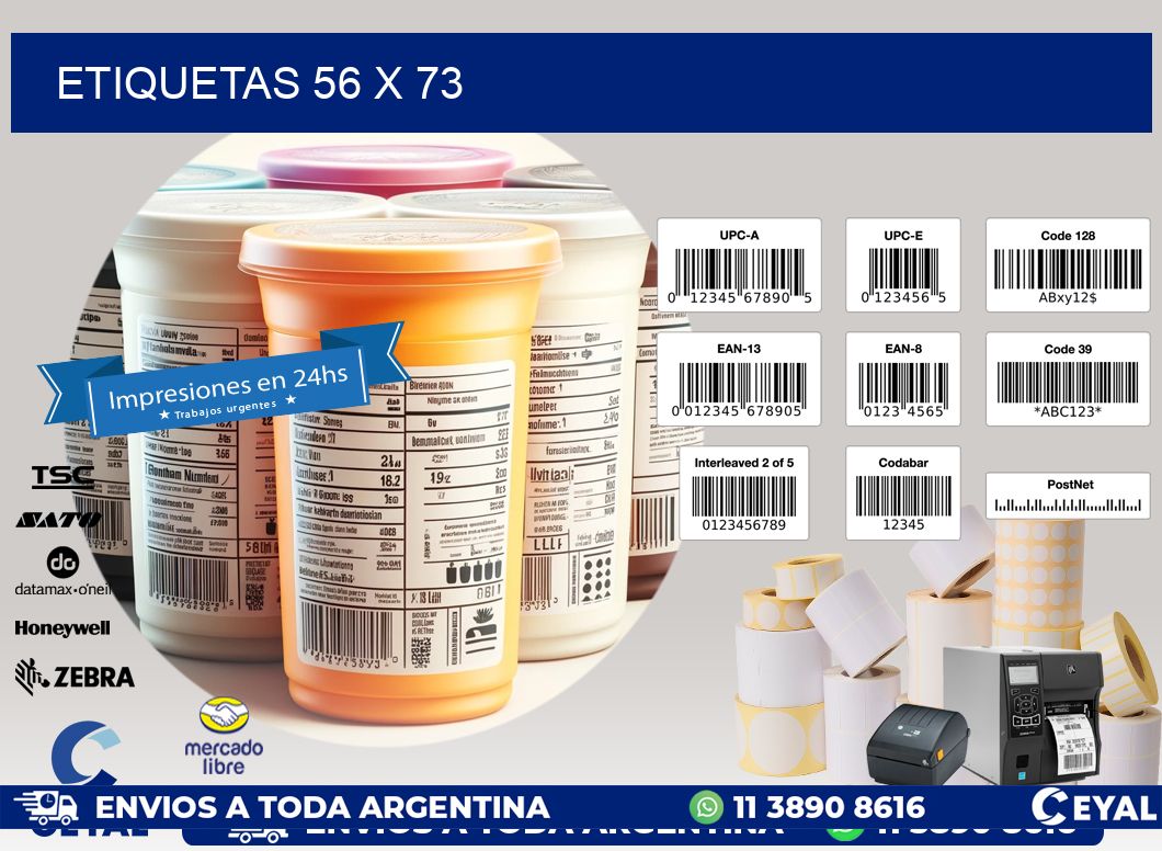 ETIQUETAS 56 x 73