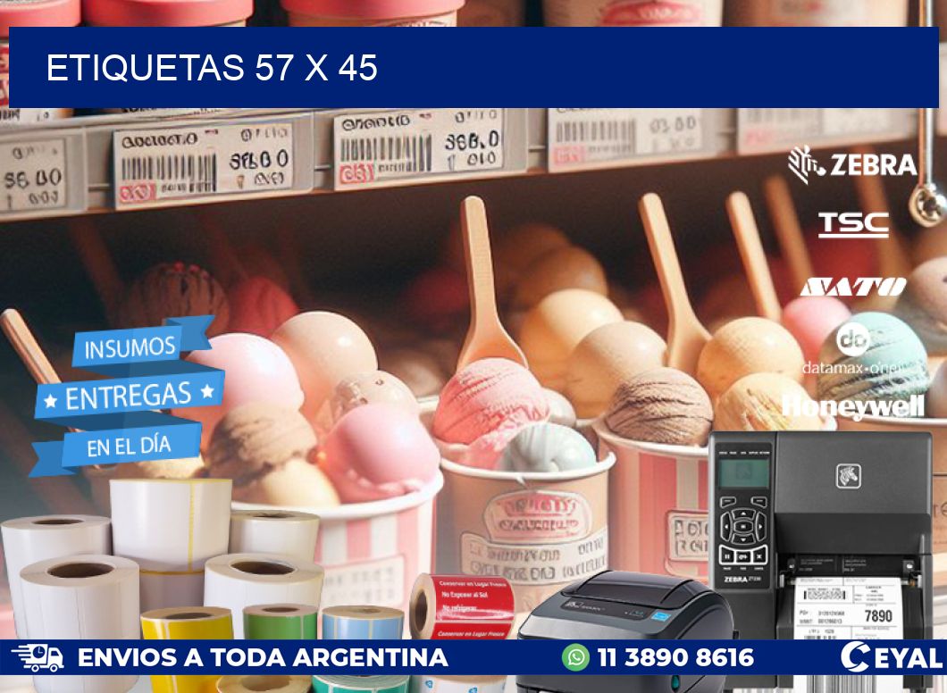 ETIQUETAS 57 x 45
