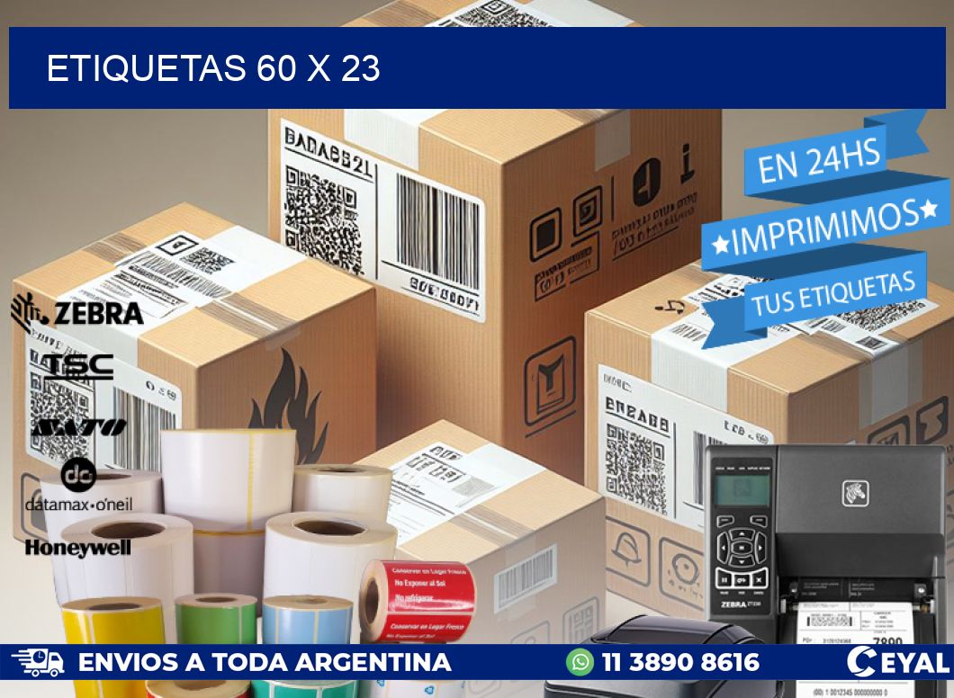 ETIQUETAS 60 x 23