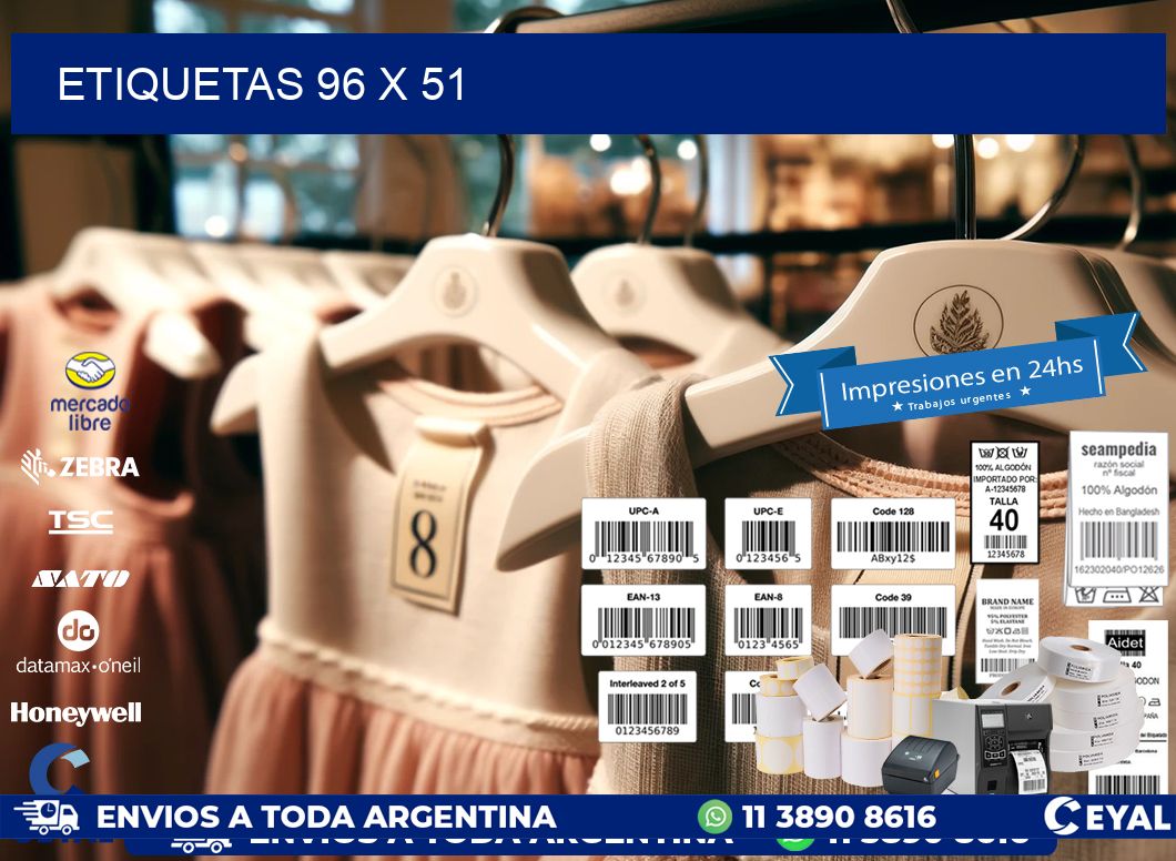 ETIQUETAS 96 x 51
