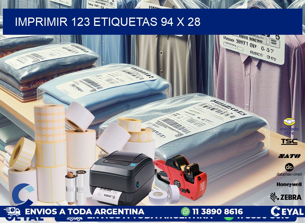 IMPRIMIR 123 ETIQUETAS 94 x 28