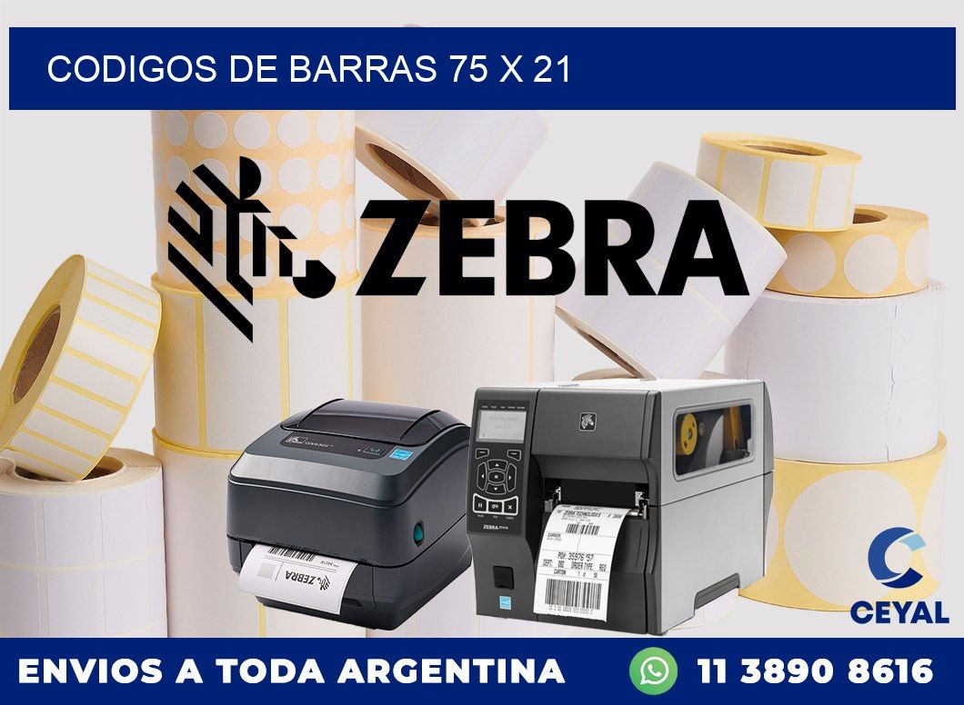 codigos de barras 75 x 21