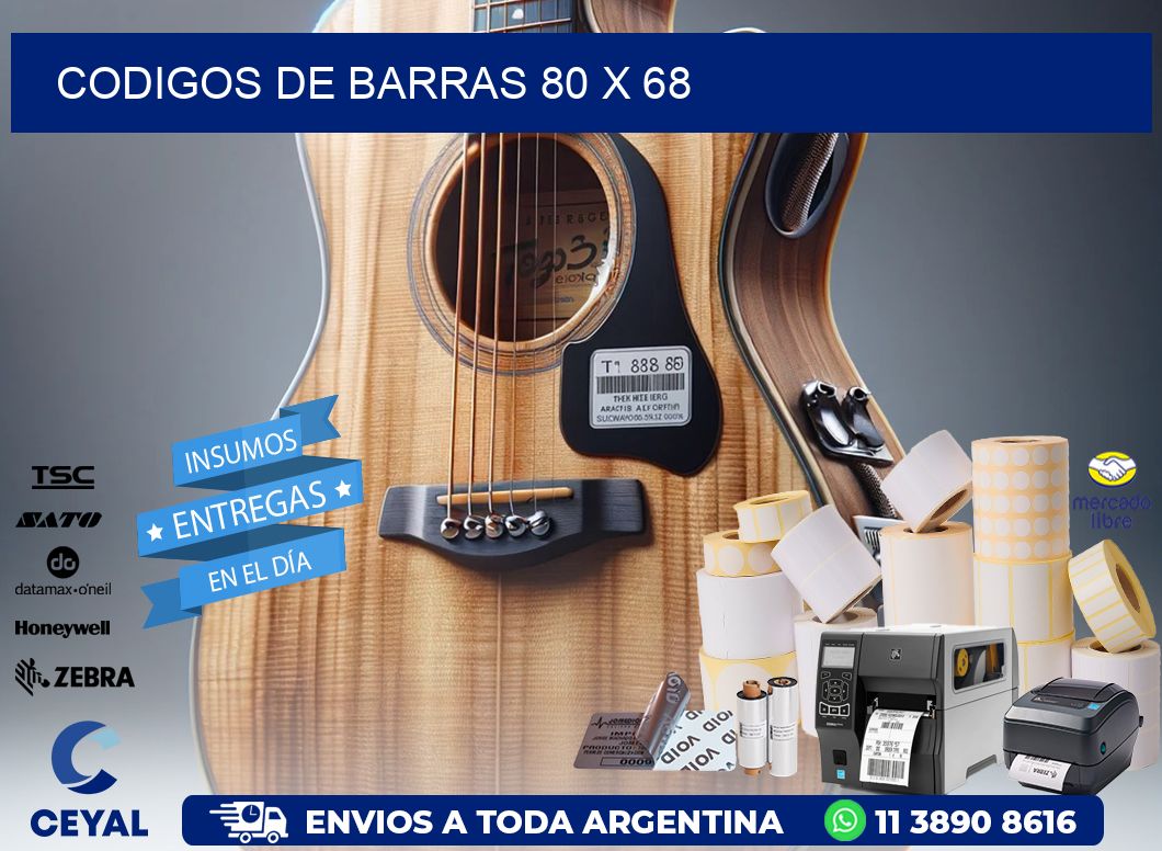 codigos de barras 80 x 68