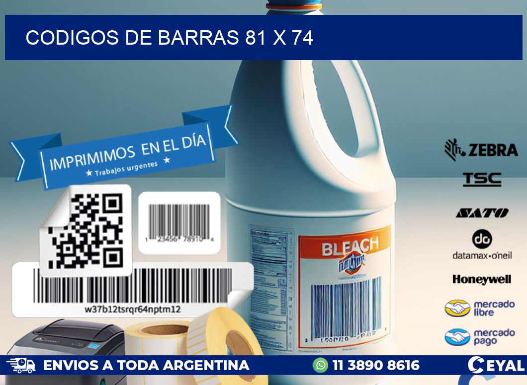 codigos de barras 81 x 74