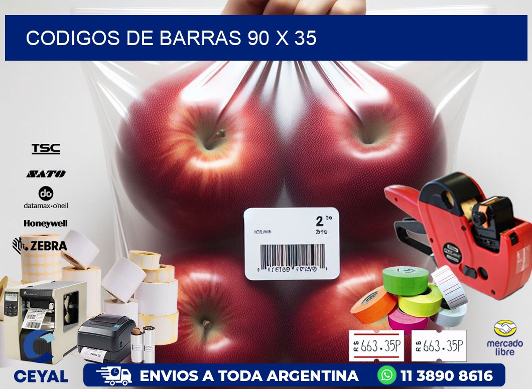 codigos de barras 90 x 35