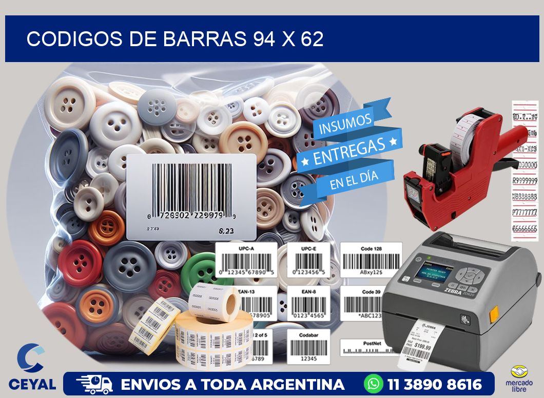 codigos de barras 94 x 62