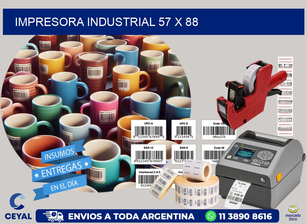 impresora industrial 57 x 88