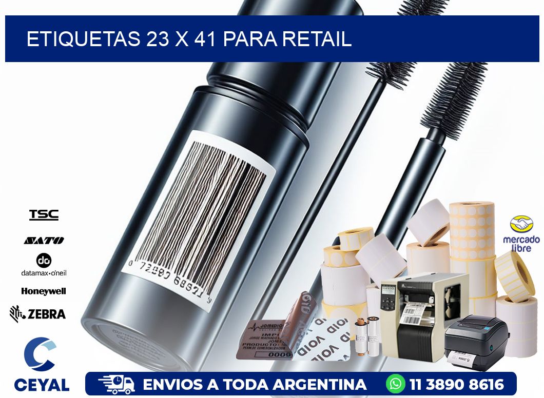 ETIQUETAS 23 x 41 PARA RETAIL