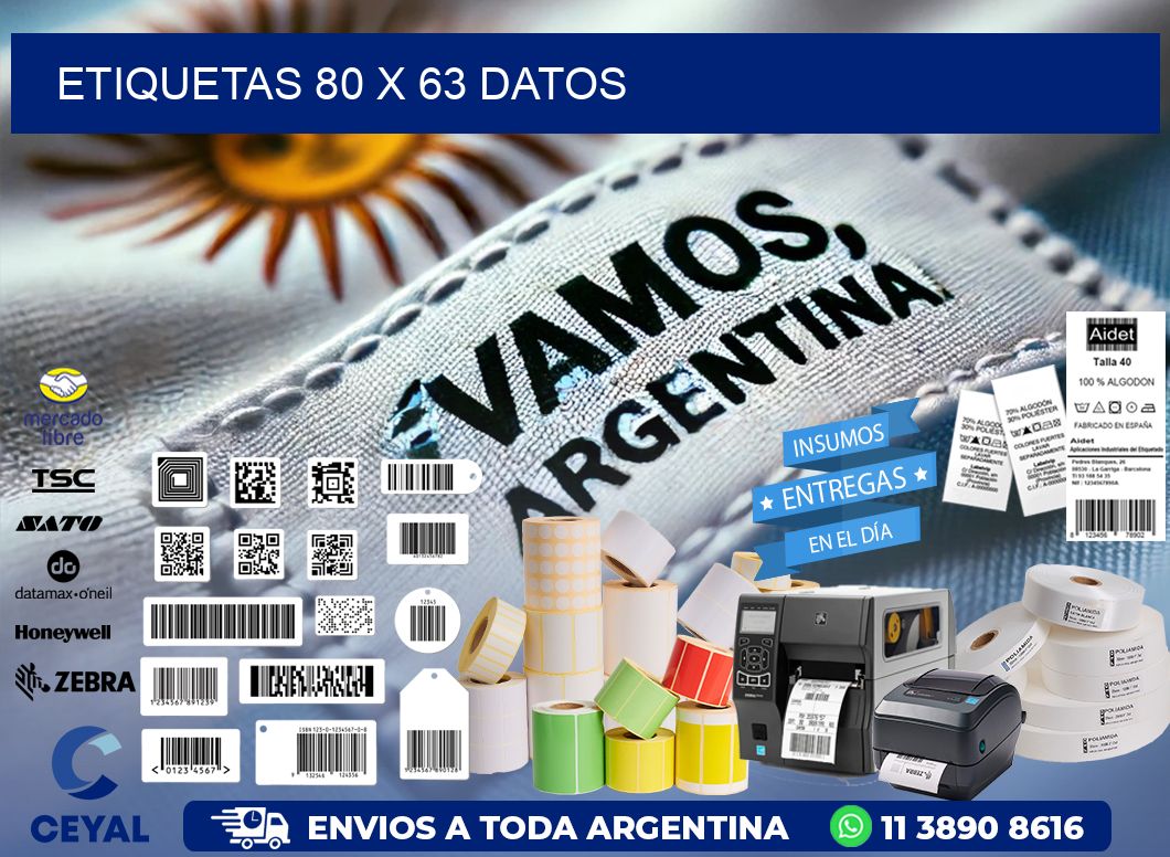 ETIQUETAS 80 x 63 DATOS