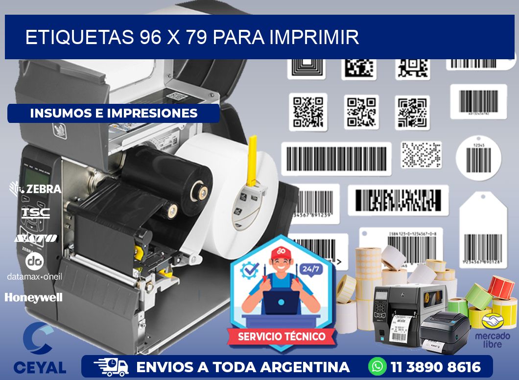 ETIQUETAS 96 x 79 PARA IMPRIMIR