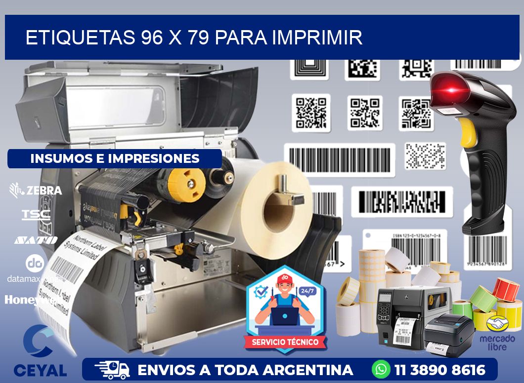ETIQUETAS 96 x 79 PARA IMPRIMIR