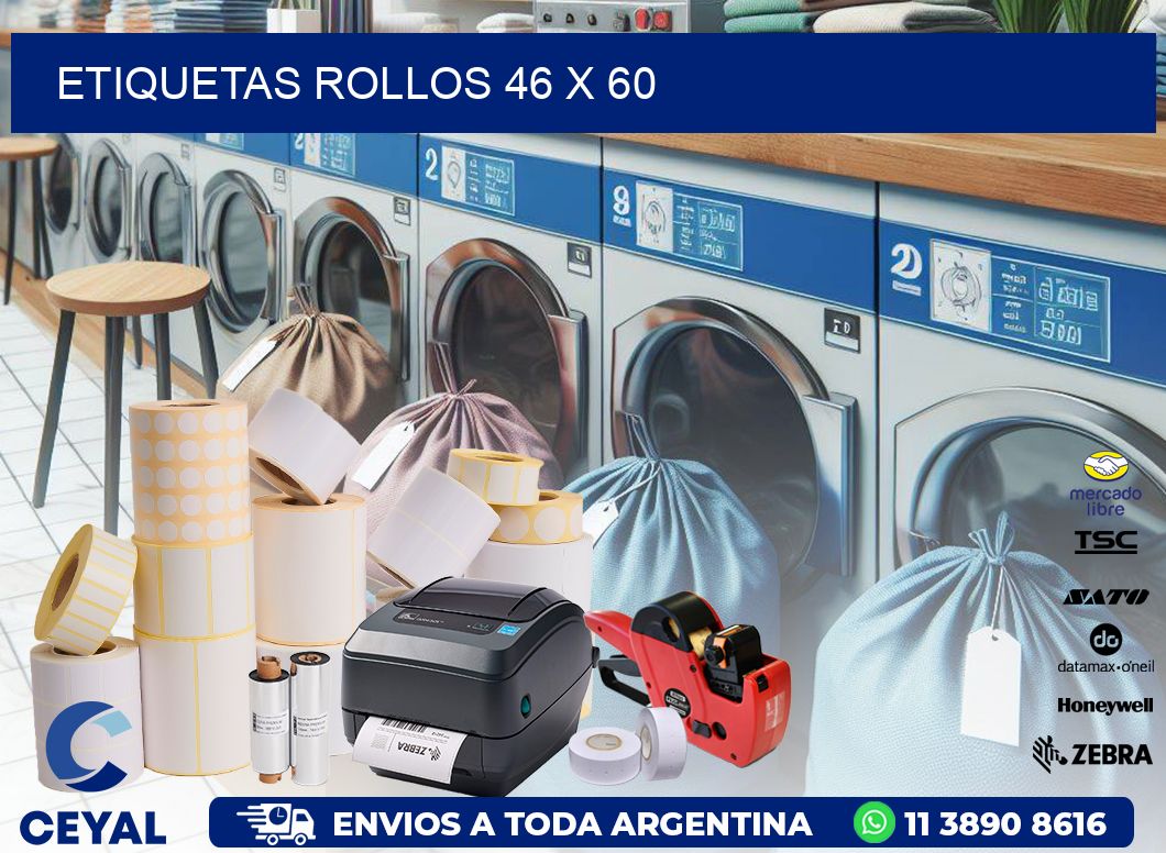 etiquetas rollos 46 x 60