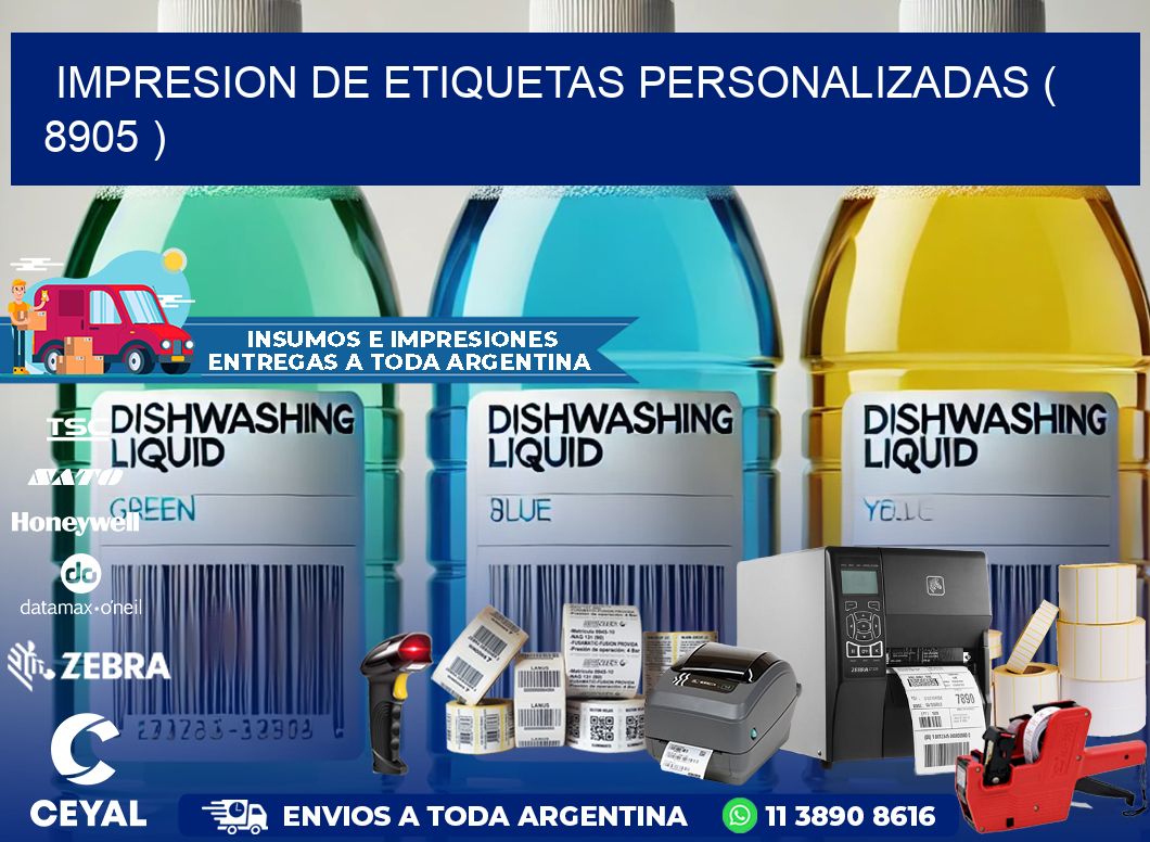 impresion de etiquetas personalizadas ( 8905 )