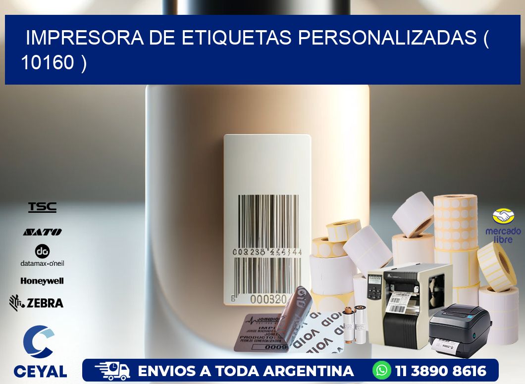 impresora de etiquetas personalizadas ( 10160 )