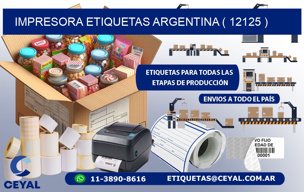 impresora etiquetas argentina ( 12125 )
