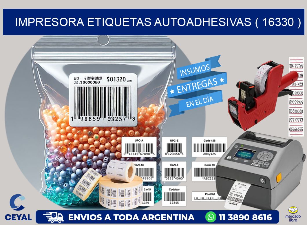 impresora etiquetas autoadhesivas ( 16330 )