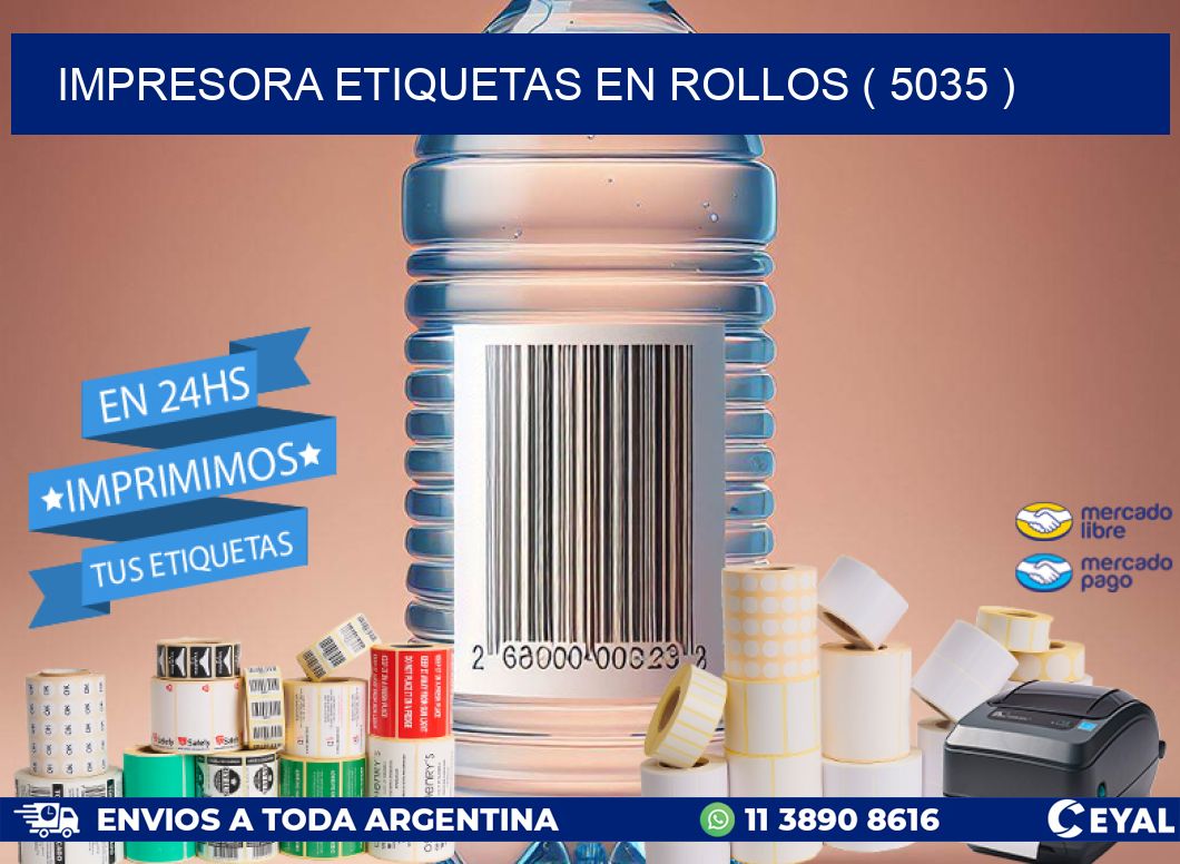 impresora etiquetas en rollos ( 5035 )