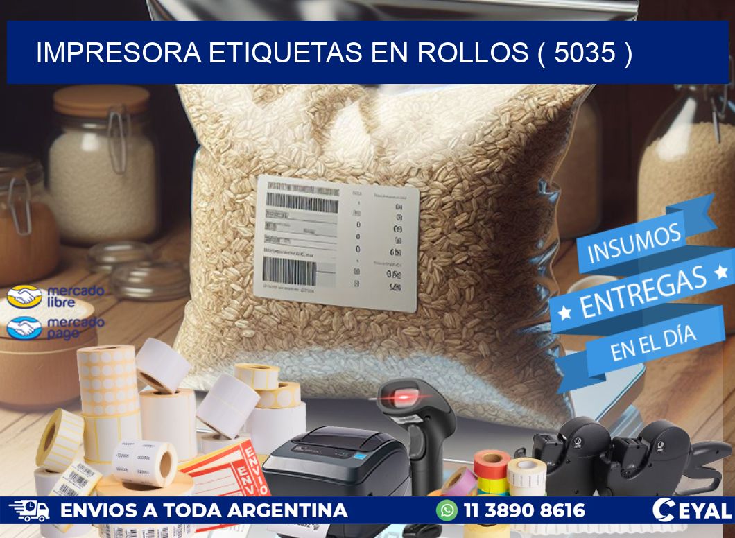 impresora etiquetas en rollos ( 5035 )