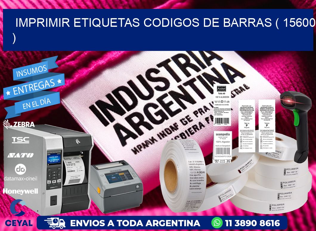 imprimir etiquetas codigos de barras ( 15600 )