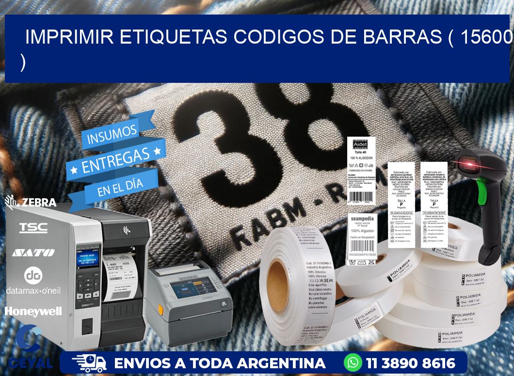 imprimir etiquetas codigos de barras ( 15600 )