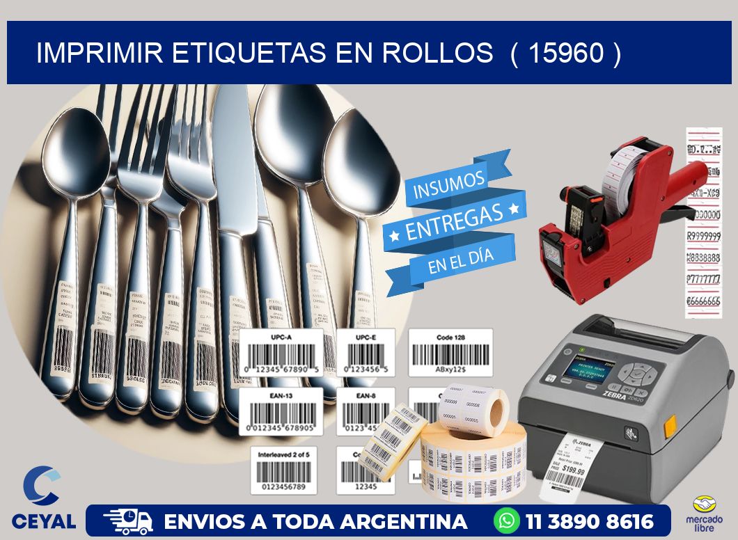 imprimir etiquetas en rollos ( 15960 )