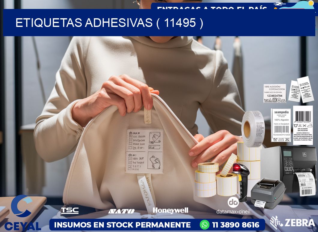 ETIQUETAS ADHESIVAS ( 11495 )