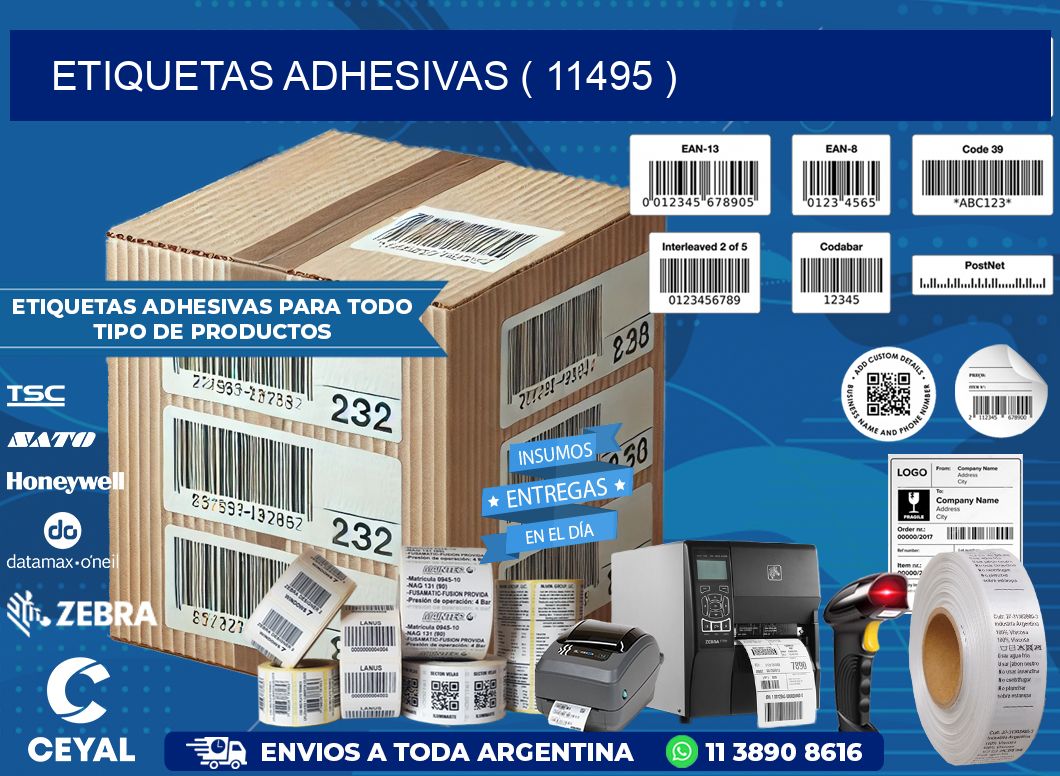 ETIQUETAS ADHESIVAS ( 11495 )