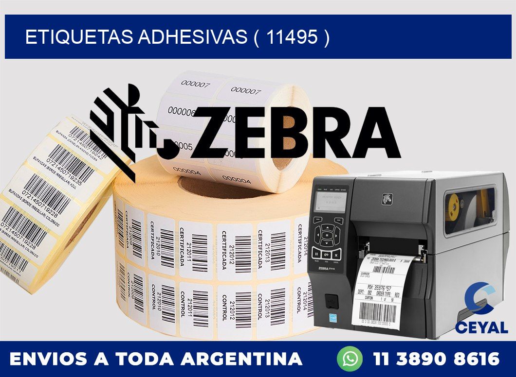 ETIQUETAS ADHESIVAS ( 11495 )