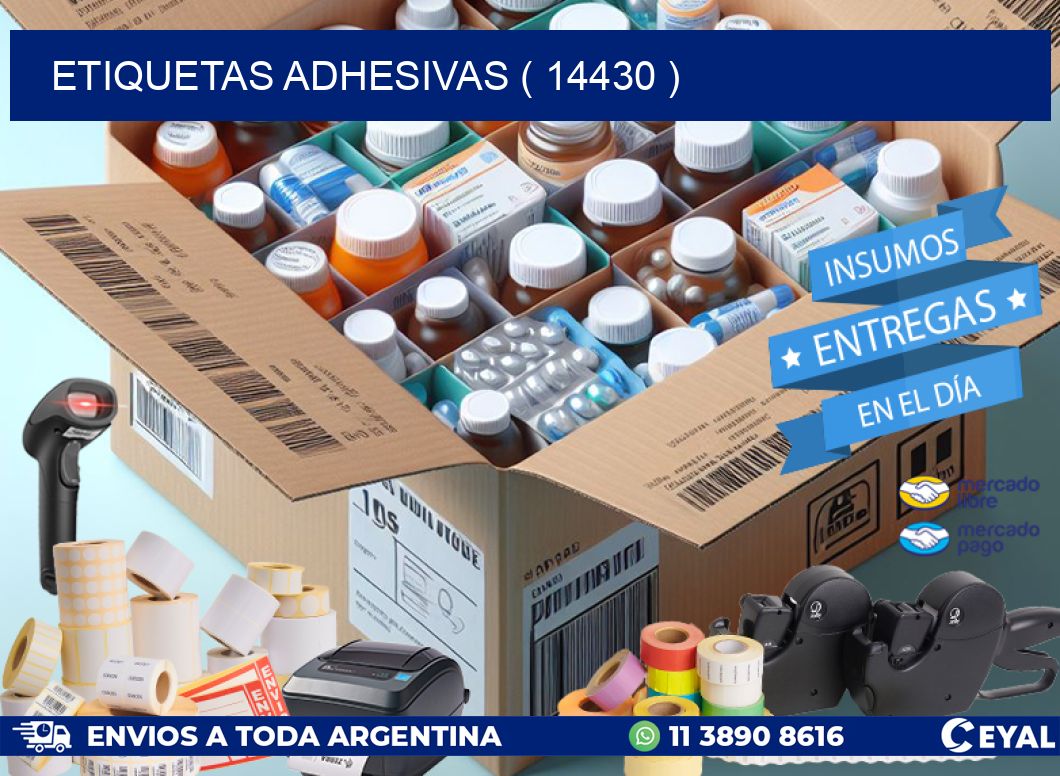 ETIQUETAS ADHESIVAS ( 14430 )
