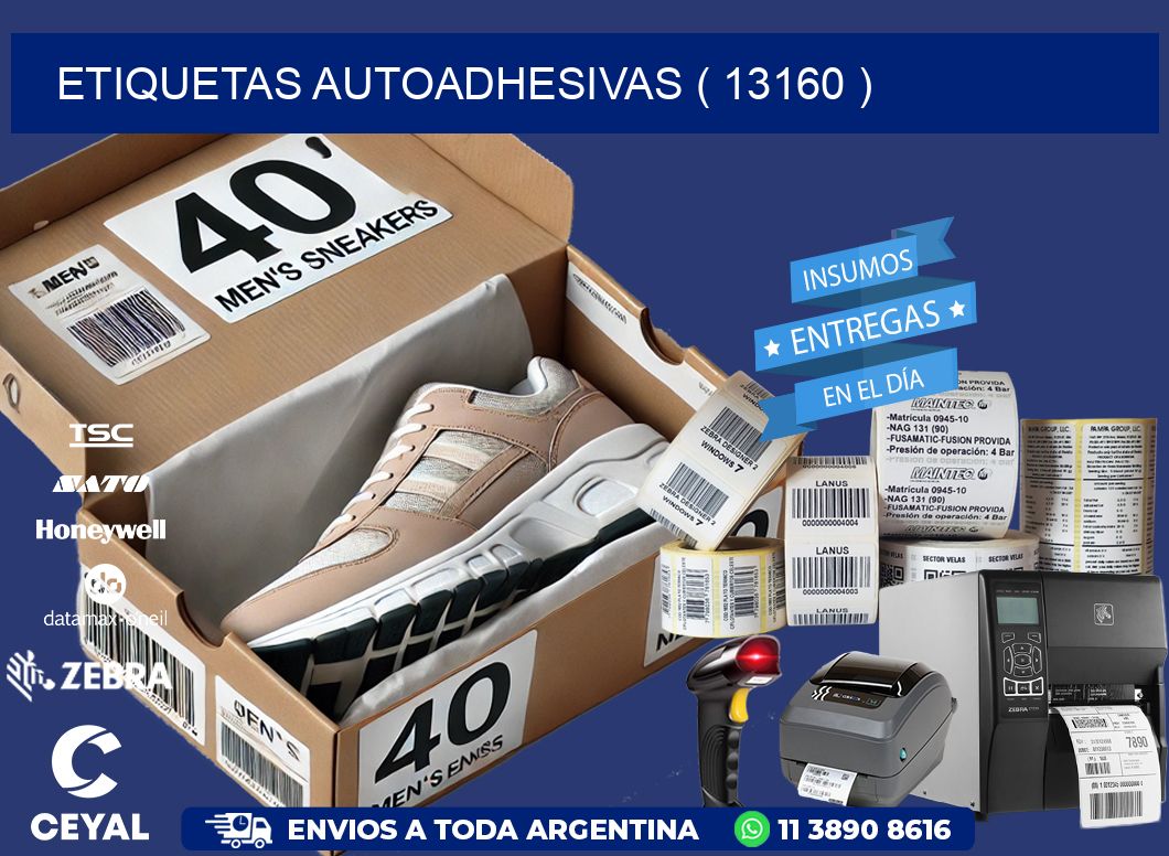 ETIQUETAS AUTOADHESIVAS ( 13160 )