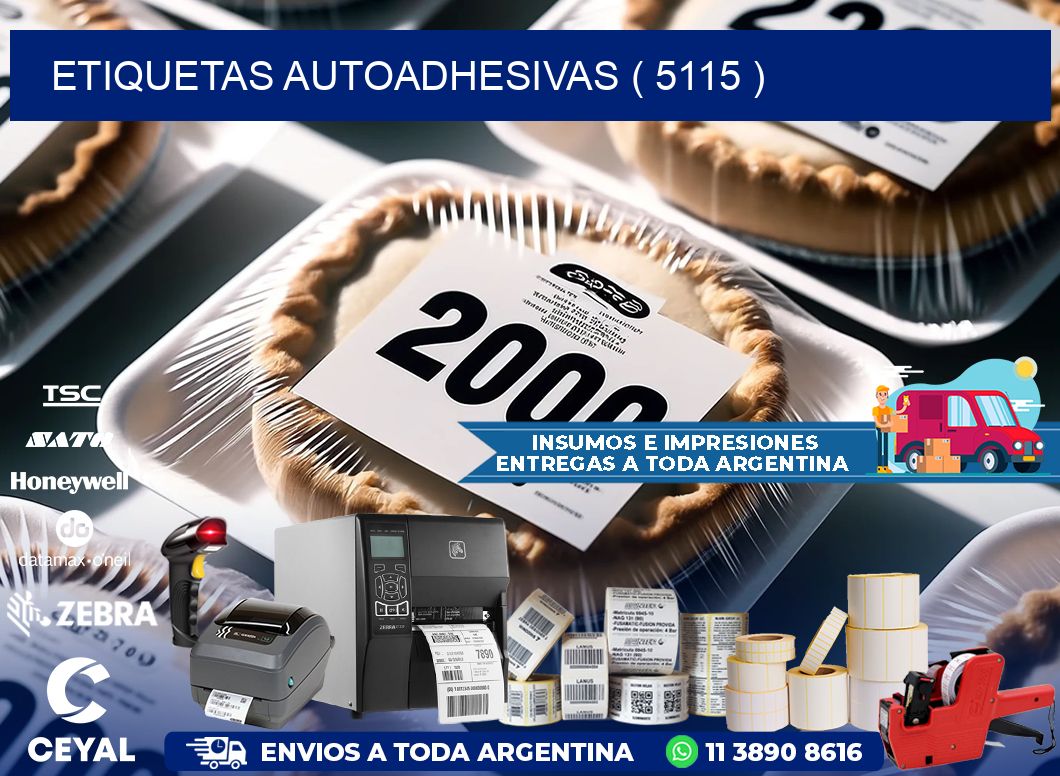 ETIQUETAS AUTOADHESIVAS ( 5115 )