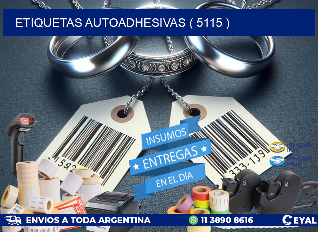 ETIQUETAS AUTOADHESIVAS ( 5115 )
