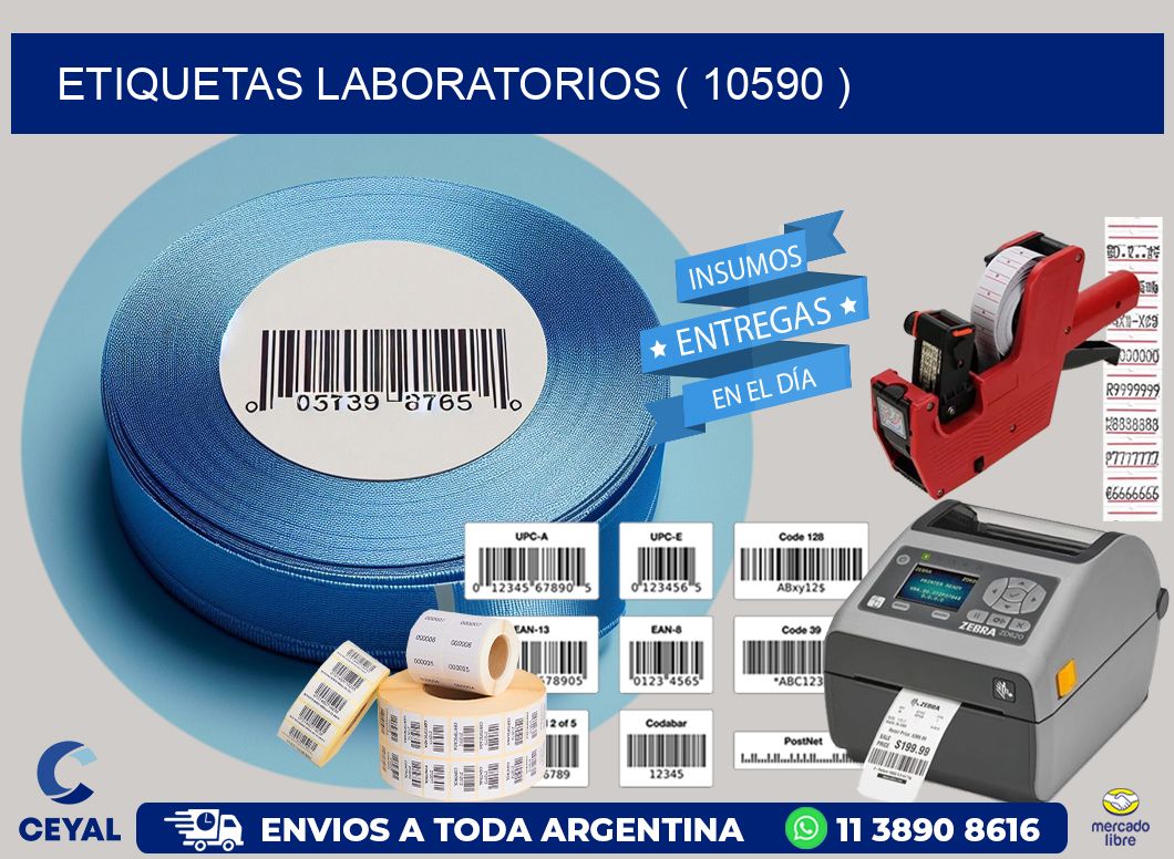 ETIQUETAS LABORATORIOS ( 10590 )