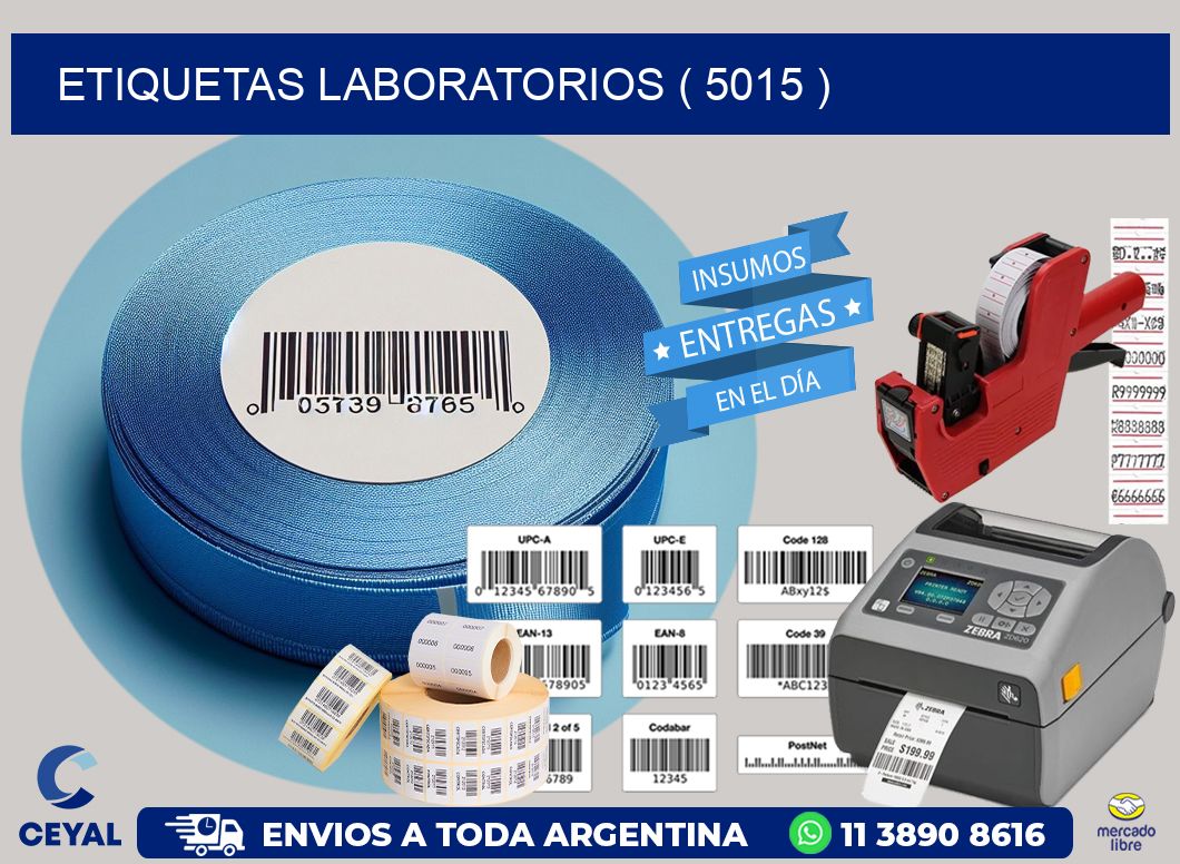 ETIQUETAS LABORATORIOS ( 5015 )