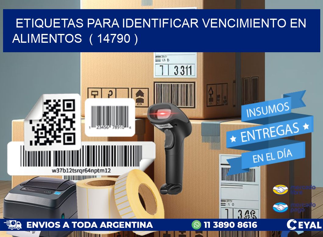 ETIQUETAS PARA IDENTIFICAR VENCIMIENTO EN ALIMENTOS ( 14790 )