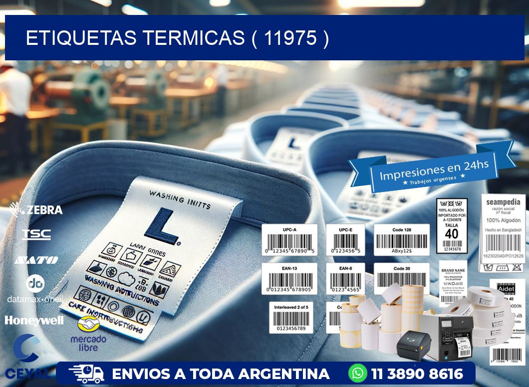 ETIQUETAS TERMICAS ( 11975 )