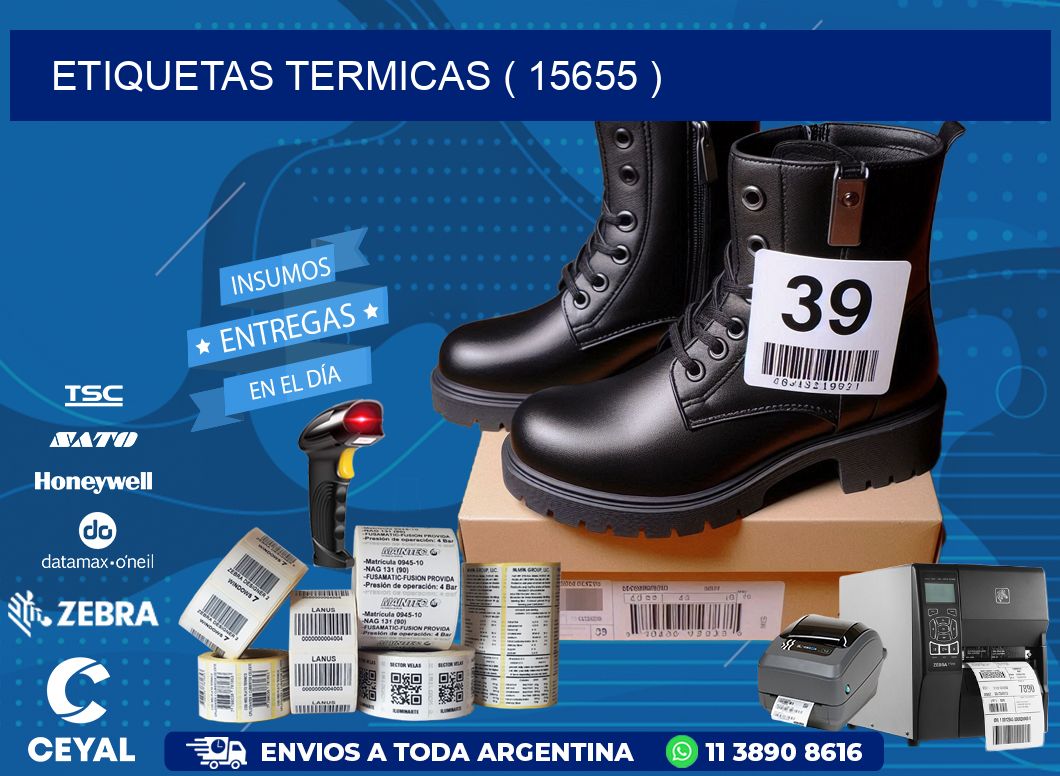 ETIQUETAS TERMICAS ( 15655 )