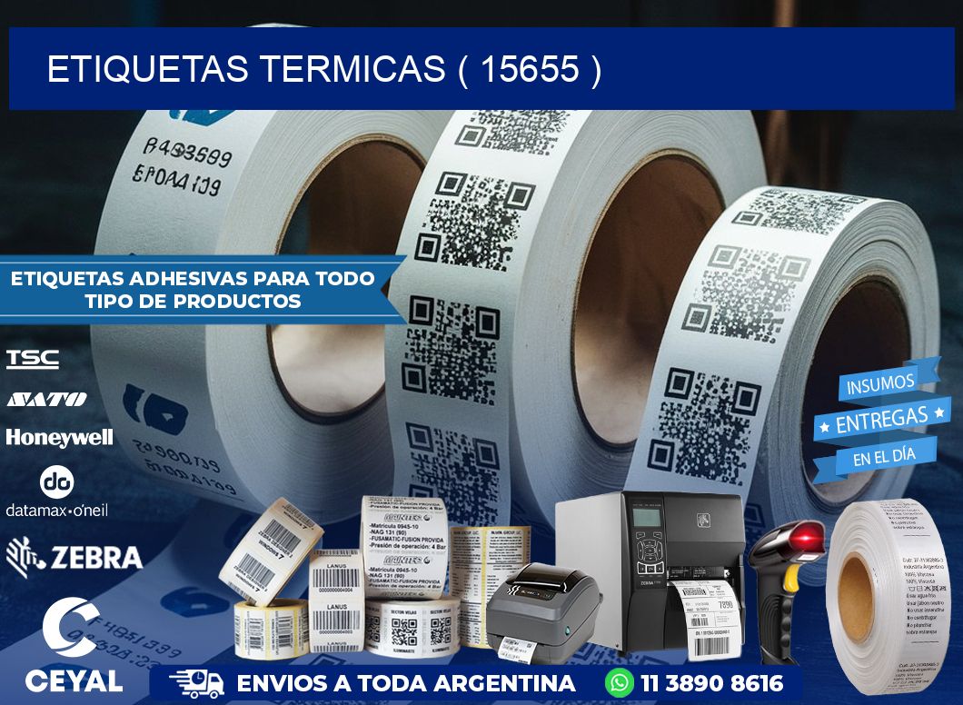 ETIQUETAS TERMICAS ( 15655 )