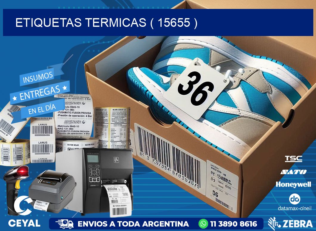 ETIQUETAS TERMICAS ( 15655 )