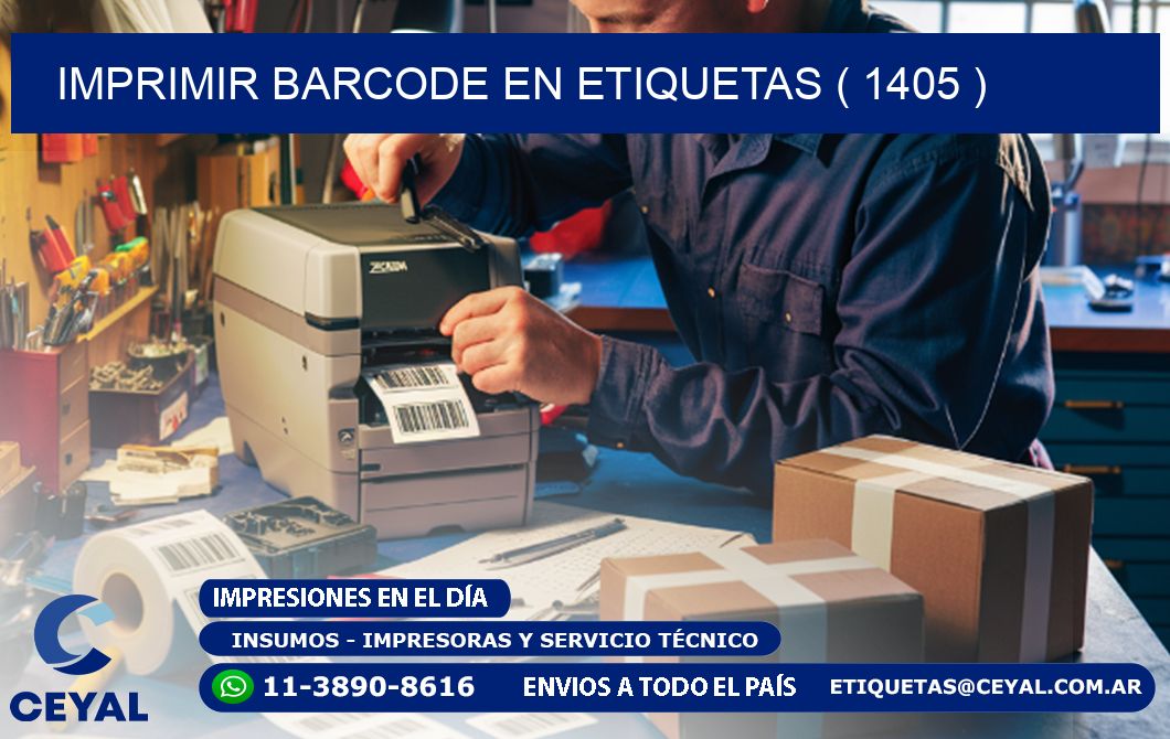 IMPRIMIR BARCODE EN ETIQUETAS ( 1405 )