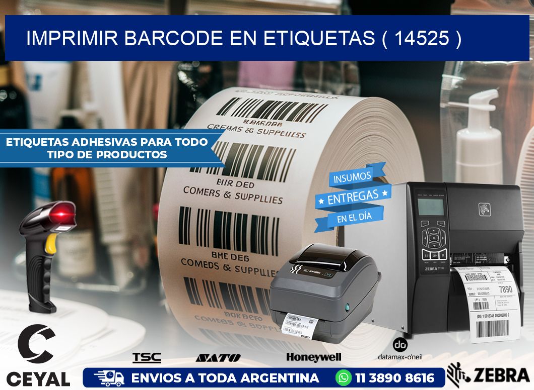 IMPRIMIR BARCODE EN ETIQUETAS ( 14525 )