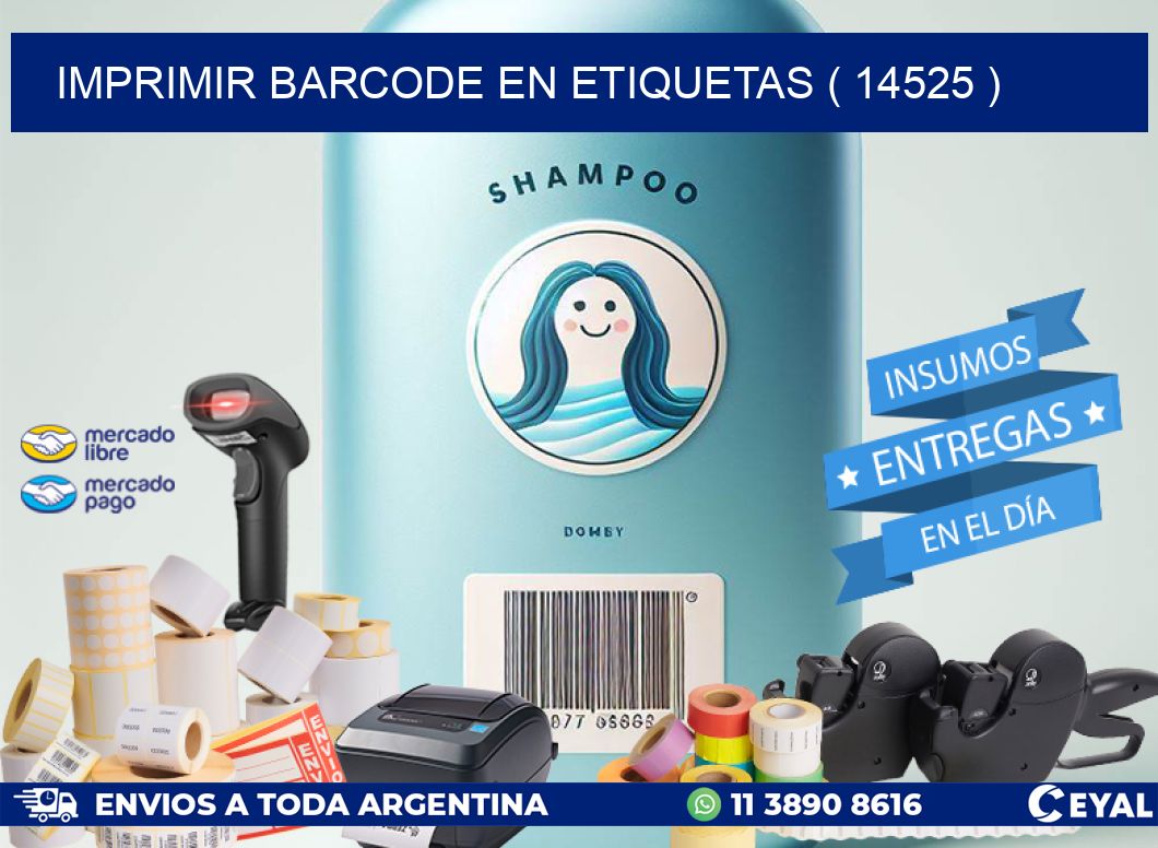 IMPRIMIR BARCODE EN ETIQUETAS ( 14525 )